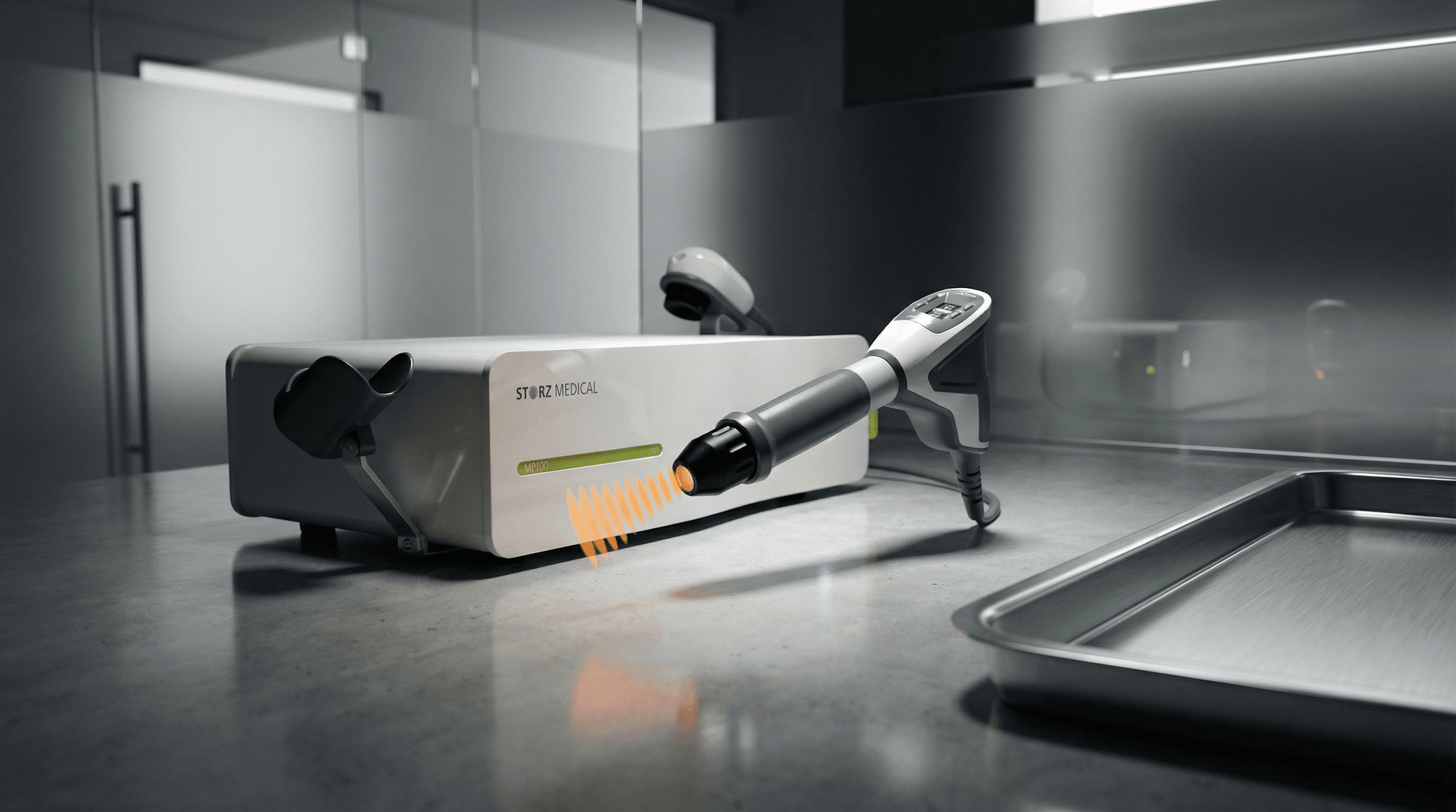 Aplikator radialny Storz Medical MP100 ultra zbliżenie – fala uderzeniowa